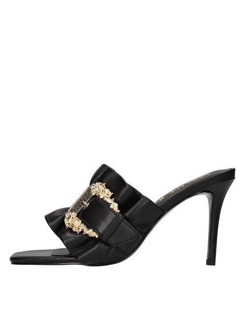 Mules in ecopelle VERSACE JEANS COUTURE | 76VA3S70 71570 899NERO